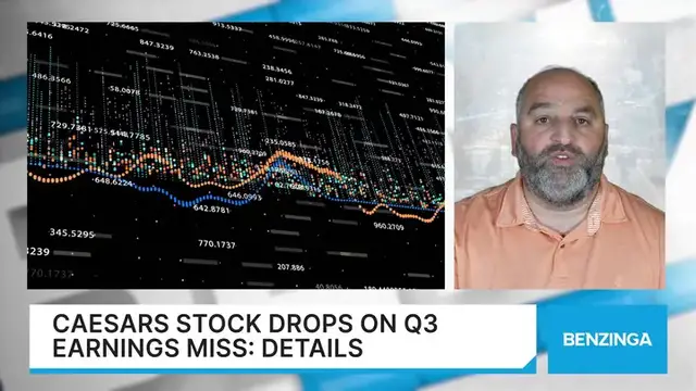 'Video thumbnail for Caesars Stock Drops On Q3 Earnings Miss: Details'