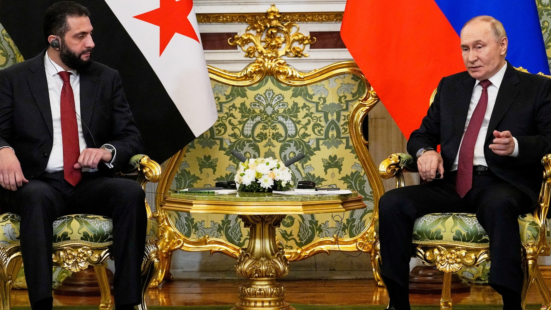 Video thumbnail for Al-Sharaa meets Putin as Russia seeks to secure military bases in Syria