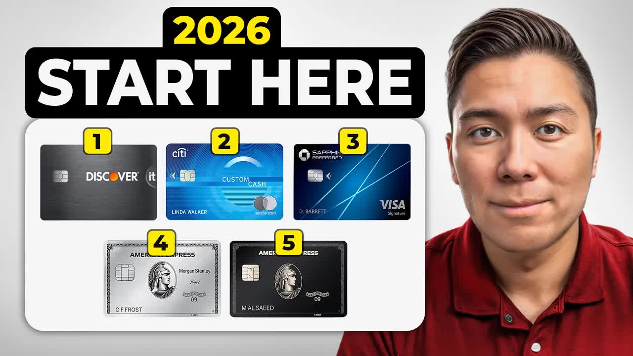 Video thumbnail for naam wynn: climb the credit card ladder: build credit with bad credit, premium card rewards & benefits
