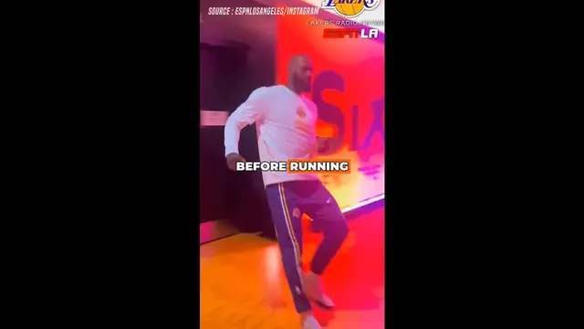 Video thumbnail for LeBron James Shares Sweet Moment With His Mom Before Game