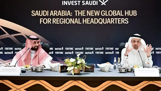 'Video thumbnail for Lunch Session: Saudi Arabia: The New Global Hub for Regional Headquarters'