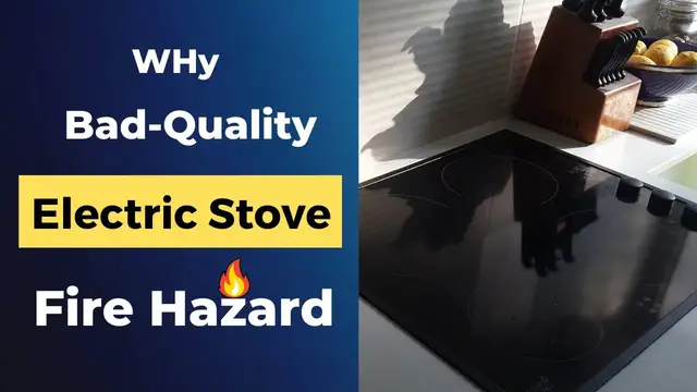Video thumbnail for The Danger of Low-Quality Electric Stove! Is it a Fire Risk?