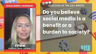 Video thumbnail for FIFIBel says social media has a steep learning curve for older people!