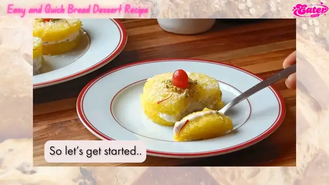 Video thumbnail for Easy and Quick Bread Dessert Recipe