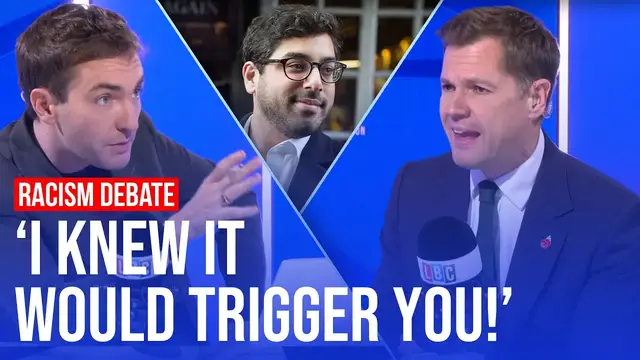 Video thumbnail for Racism debate takes a turn with surprise phone-in
