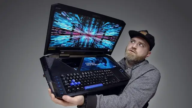 Video thumbnail for The Most Insane Laptop Ever Built...