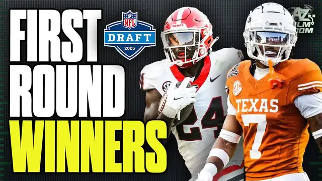 Video thumbnail for a to z sports film room: 2025 nfl draft steals: chiefs, ravens & more!