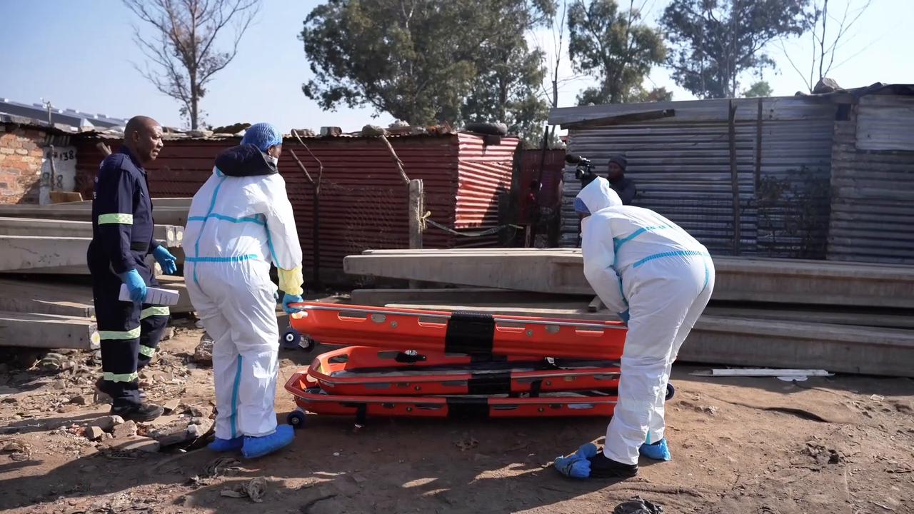 Video thumbnail for South Africa: 12 killed, 9 wounded in mass shooting in Johannesburg settlement: Report.