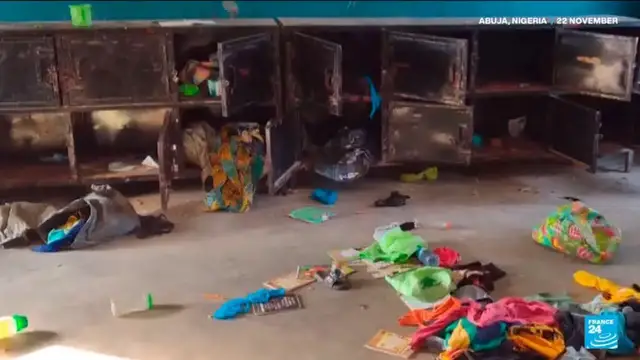 Video thumbnail for Nigeria: At least 315 children and teachers kidnapped in second school abduction this week