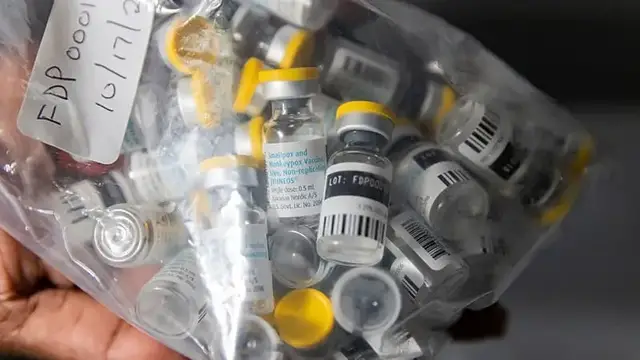'Video thumbnail for A third of Japan-donated Mpox vaccines wasted in DRC due to storage challenges'
