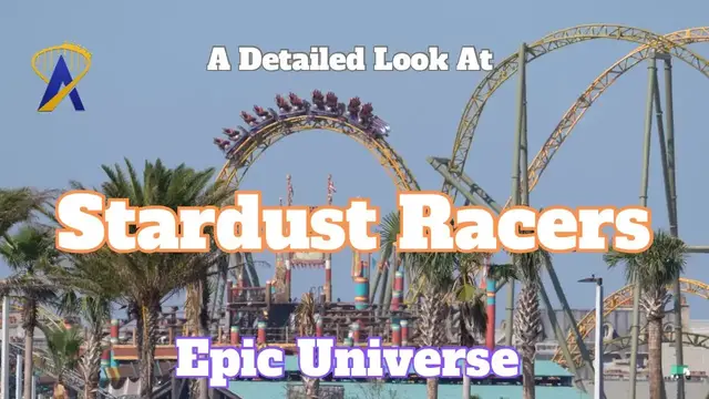 Video thumbnail for Stardust Racers Roller Coaster at Universal Epic Universe