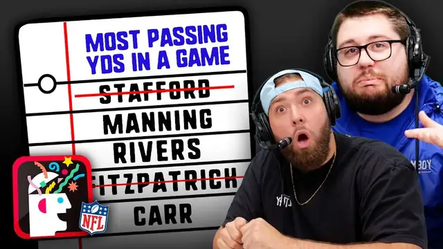 Video thumbnail for INSANE comeback in NFL Scattegories!
