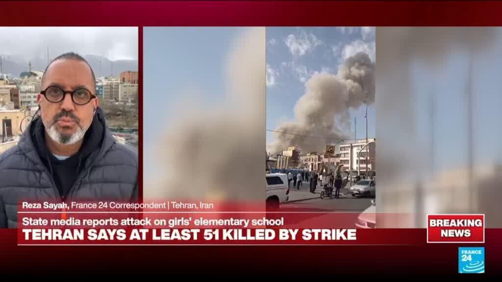 Video thumbnail for Toll from southern Iran school strike rises to 51: State TV says