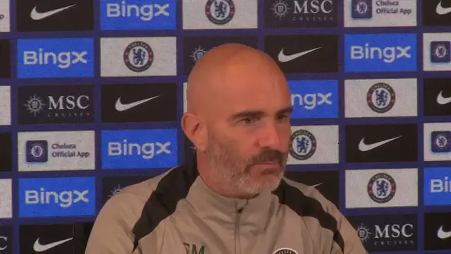 'Video thumbnail for 'We can't give away presents' - Enzo Maresca reacts to Chelsea's 3-1 home defeat to Brighton'