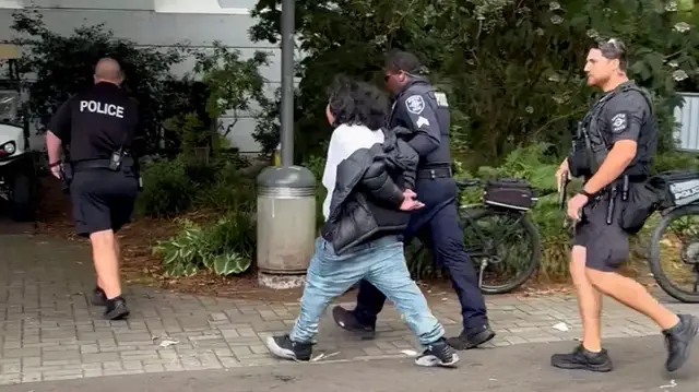 Video thumbnail for One shooter in custody, another still on the loose after gunfire breaks out at Seattle festival