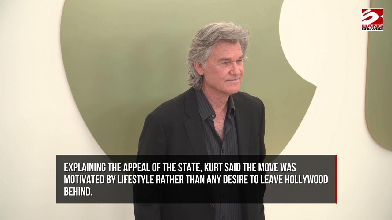 Video thumbnail for Kurt Russell opens up about quitting Los Angeles for a quiet rural life in Colorado