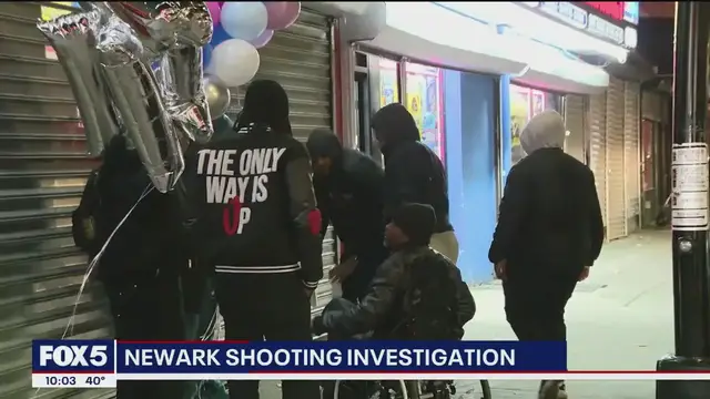 Video thumbnail for Suspects on the loose as Newark community rallies for justice