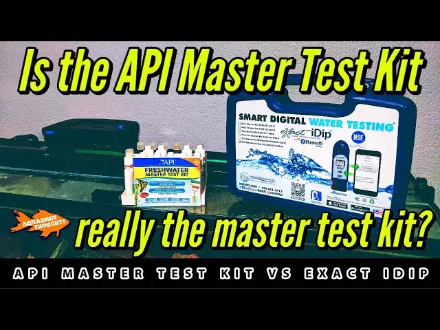 Video thumbnail for Water Test | Api Master Test  Kit vs Exact iDip