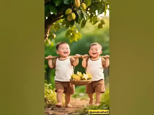 Video thumbnail for Two Toddlers Carrying Leaves?! 🍃👶 So Adorable & Funny | Baby Friends Playing with Leaves!