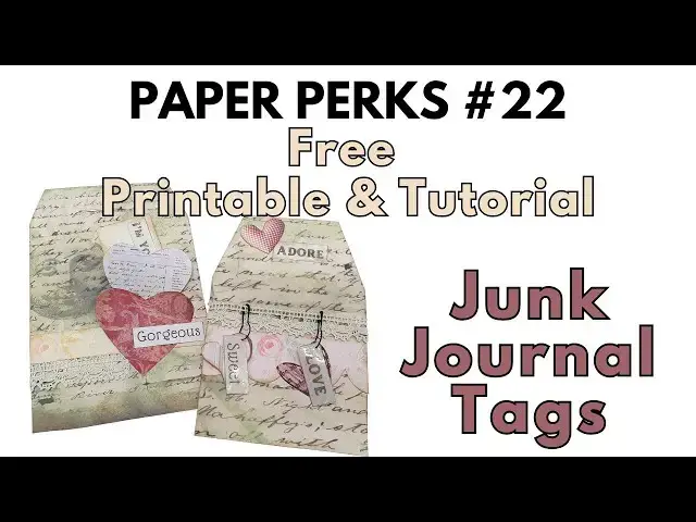 Video thumbnail for Paper Perk #22 - How to Make Valentine Tags