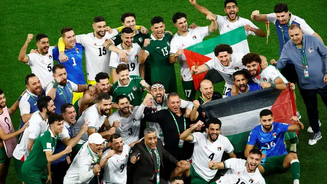 Video thumbnail for Palestine is on a historic run in the Arab Cup, amidst Gaza devastation
