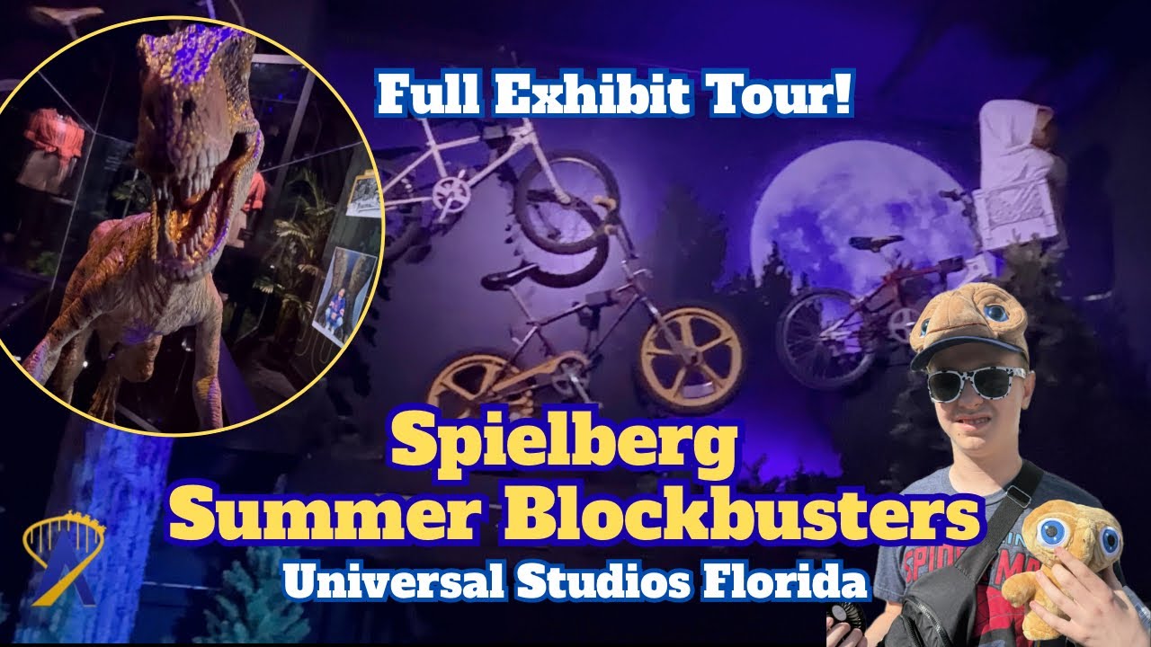 Video thumbnail for Spielberg Summer Blockbusters featuring Disclosure Day Exhibit at Universal Orlando - FULL TOUR