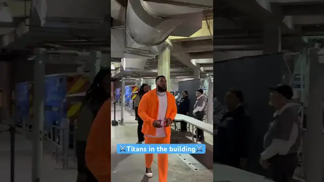 'Video thumbnail for The #Titans arrive for a HUGE matchup in the AFC South!  #tennesseetitans #titans #willlevis'