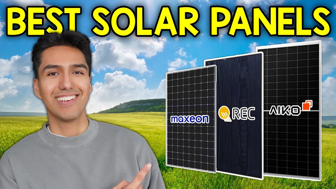Video thumbnail for Best Solar Panels 2026 - These Are The Best 6