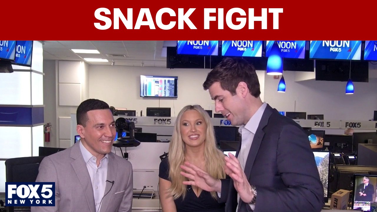 Video thumbnail for FOX 5 NY snack fight
