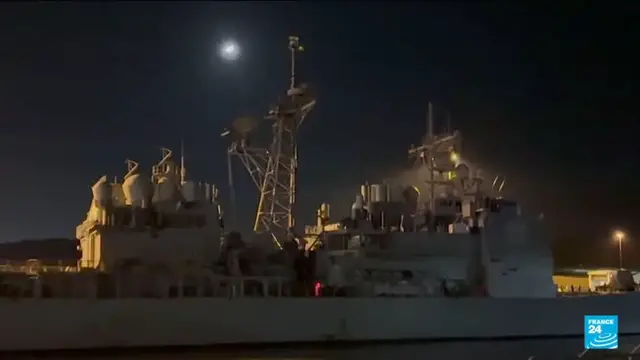 'Video thumbnail for US deploying waships near Venezuela : Show of force raising tensions in the Caribbean'