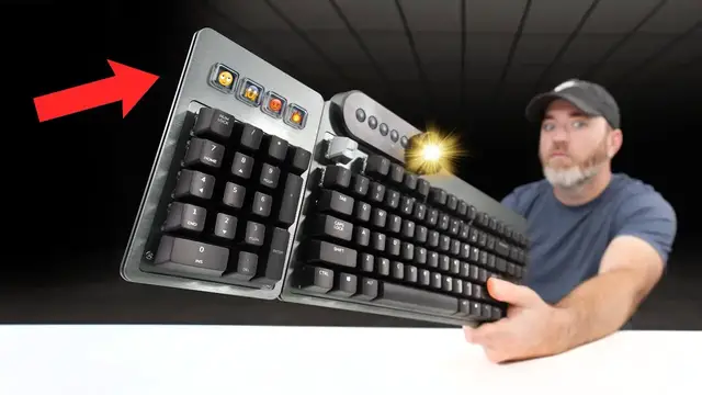 Video thumbnail for You've NEVER Seen a Keyboard Like This...