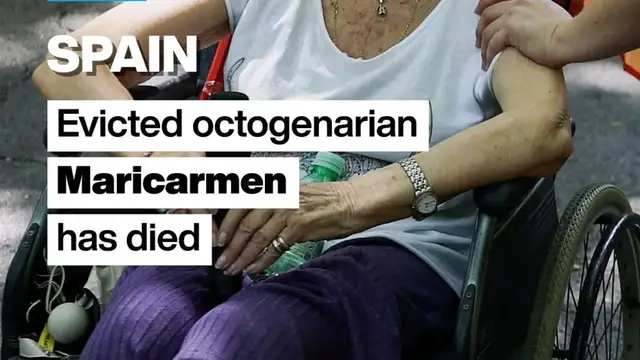 Video thumbnail for Maricarmen, the 87-year-old woman whose eviction shook Spain, dies