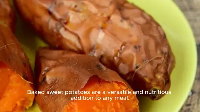 Video thumbnail for Baked Sweet Potato Recipes