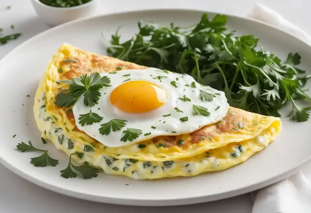 Video thumbnail for Perfectly Fluffy Egg White Omelette