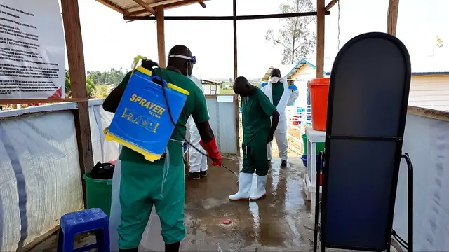 Video thumbnail for Ebola frontline workers battle virus and violence in eastern DR Congo