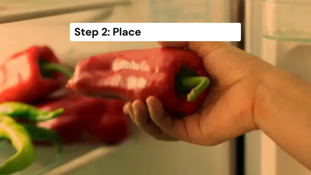 Video thumbnail for How to store bell peppers 🌶️