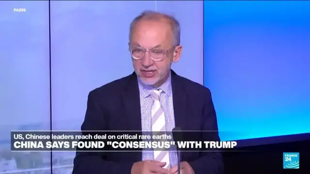 'Video thumbnail for Donald Trump hails "amazing" meeting with Xi Jinping'