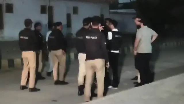 Video thumbnail for Pakistan: 3 security personnel, 4 terrorists killed in attack in Pakistan's Karachi.