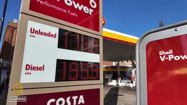 Video thumbnail for UK diesel prices soar: New price at the pump hits record high