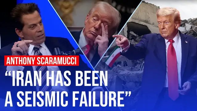 Video thumbnail for Anthony Scaramucci reflects on Trump's 'catastrophic' Iran war