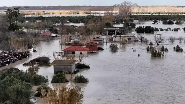 Video thumbnail for Deadly floods sweep Albania and Montenegro as rivers burst banks