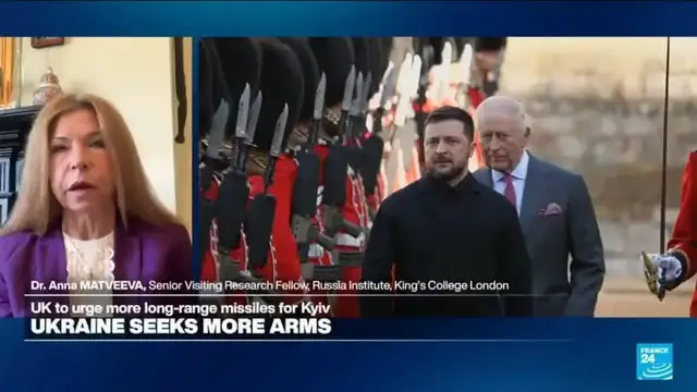 'Video thumbnail for Zelensky will meet with the coalition of the willing to seeks more arms'