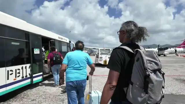 'Video thumbnail for Saint Maarten Airport Arrival SXM'