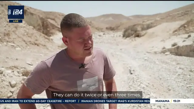 Video thumbnail for The desert corridor between the southern PA and the Negev: A no-man's-land for smuggling Palestinians