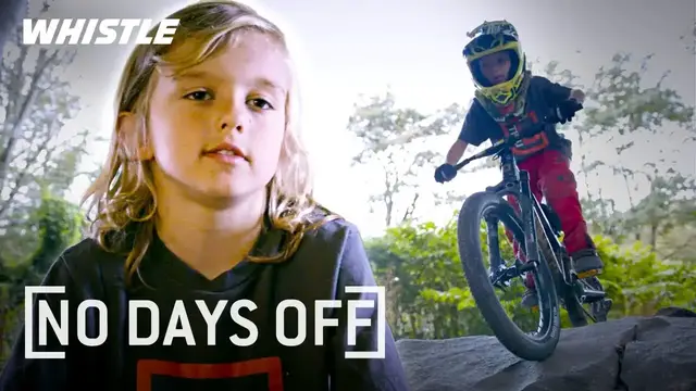 'Video thumbnail for 6-Year-Old FEARLESS Mountain Biking Prodigy'
