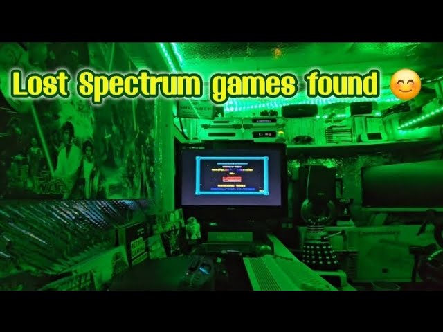 Video thumbnail for Some lost Zx spectrum games and a chat