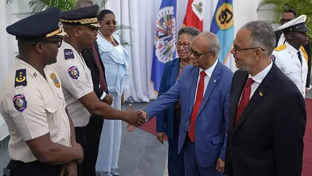 Video thumbnail for Regional body says Haiti need help ahead of holding first election in a decade