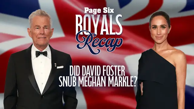 Video thumbnail for Meghan Markle suffers awkward exchange with David Foster — see his response | Royals Recap