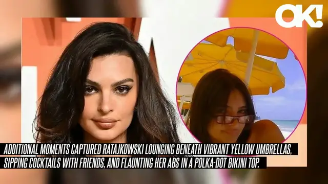 'Video thumbnail for Emily Ratajkowski Stuns in Micro Bikinis as She Posts a Close-Up Shot of Her Assets During Vacation: Hot Photos'