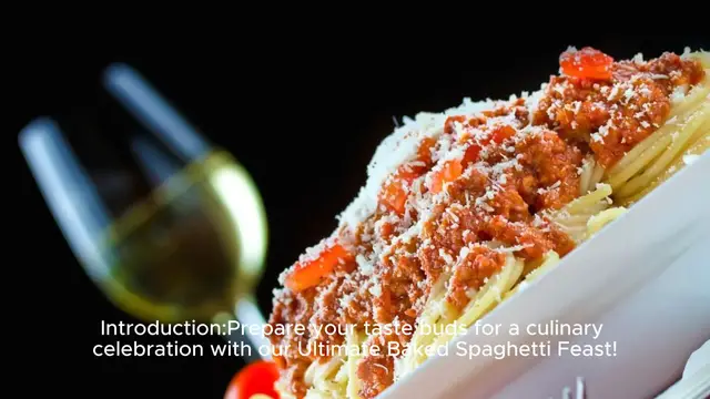 Video thumbnail for Ultimate Baked Spaghetti Feast